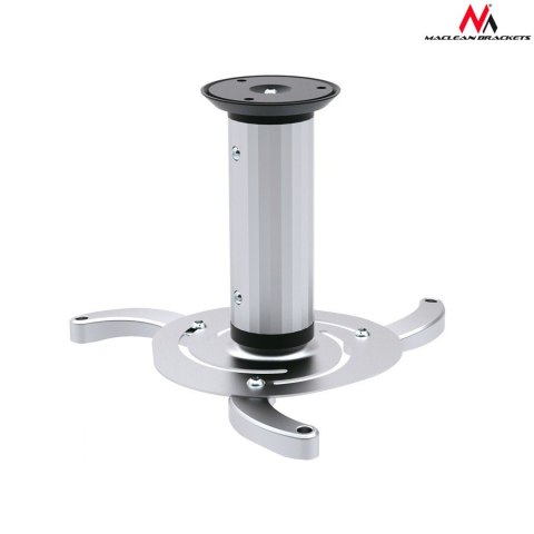 Maclean Uchwyt sufitowy do projektora Maclean MC-515 (80 mm - 170 mm; 10 kg; kolor srebrny, kolor szary) Maclean Uchwyt sufitowy do projektora Maclean MC-515 (80 mm - 170 mm; 10 kg; kolor srebrny, kolor szary)