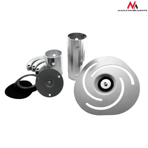 Maclean Uchwyt sufitowy do projektora Maclean MC-515 (80 mm - 170 mm; 10 kg; kolor srebrny, kolor szary) Maclean Uchwyt sufitowy do projektora Maclean MC-515 (80 mm - 170 mm; 10 kg; kolor srebrny, kolor szary)