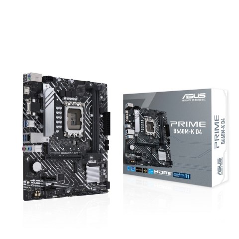 ASUS Płyta główna ASUS PRIME B660M-K D4 ASUS Płyta główna ASUS PRIME B660M-K D4