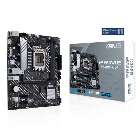 ASUS Płyta główna ASUS PRIME B660M-K D4 ASUS Płyta główna ASUS PRIME B660M-K D4