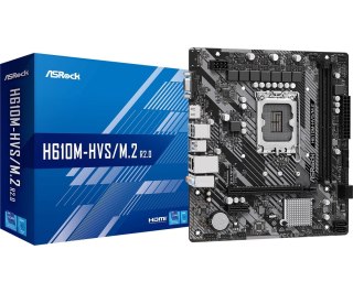 Asrock Płyta główna ASROCK H610M-HVS/M.2 R2.0