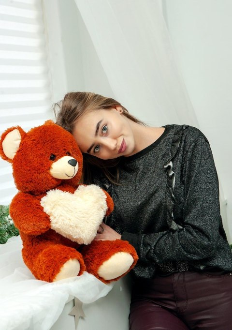Go Gift Miś FRANK 50cm brązowy