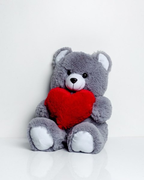 Go Gift Miś FRANK 50cm szary