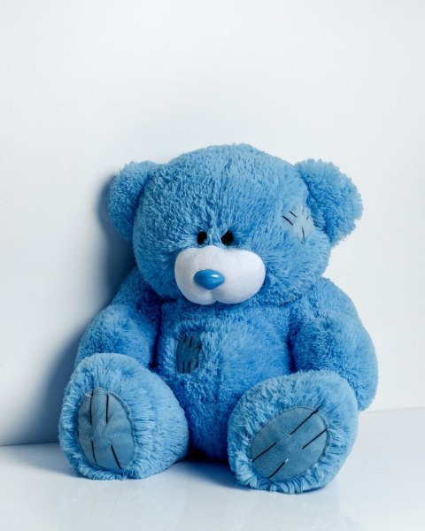 Go Gift Miś TEDDY 60cm niebieski Go Gift Miś TEDDY 60cm niebieski