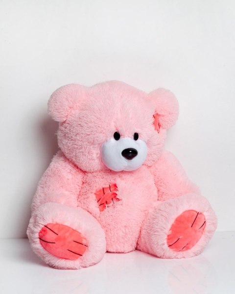 Go Gift Miś TEDDY 60cm różowy Go Gift Miś TEDDY 60cm różowy