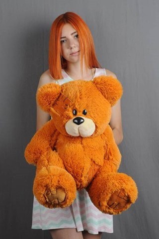 Go Gift Miś TEDDY 60cm rudy