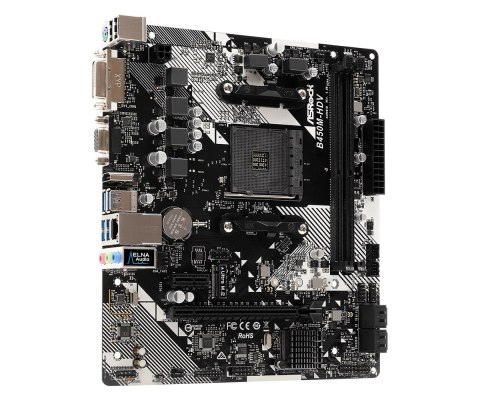 Asrock Płyta główna Asrock B450M-HDV R4.0 (AM4; 2x DDR4 DIMM; Micro ATX)