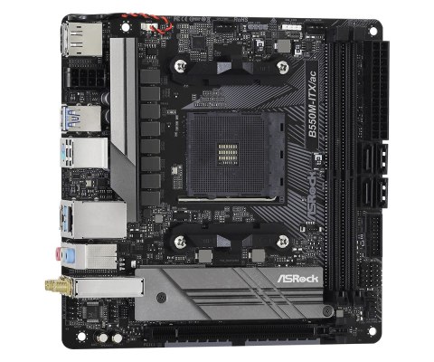 Asrock Płyta główna Asrock B550M-ITX/AC
