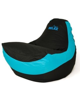 Go Gift Pufa worek sako BOLID czarny-niebieski XXL 140x100