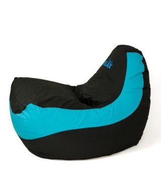 Go Gift Pufa worek sako BOLID czarny-niebieski XXL 140x100