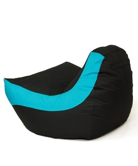 Go Gift Pufa worek sako BOLID czarny-niebieski XXL 140x100 Go Gift Pufa worek sako BOLID czarny-niebieski XXL 140x100
