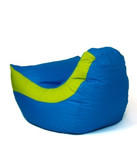 Go Gift Pufa worek sako BOLID niebieski-zielony XXL 140x100 Go Gift Pufa worek sako BOLID niebieski-zielony XXL 140x100