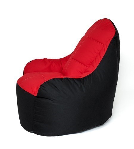 Go Gift Pufa worek sako BOSS czarny-czerwony XXL 140x90 Go Gift Pufa worek sako BOSS czarny-czerwony XXL 140x90