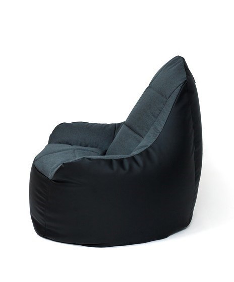 Go Gift Pufa worek sako BOSS czarny-grafit XXL 140x90 Go Gift Pufa worek sako BOSS czarny-grafit XXL 140x90