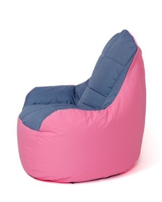 Go Gift Pufa worek sako BOSS różowy-szary XXL 140x90