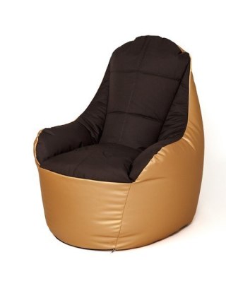 Go Gift Pufa worek sako BOSS złoty-brązowy XXL 140x90