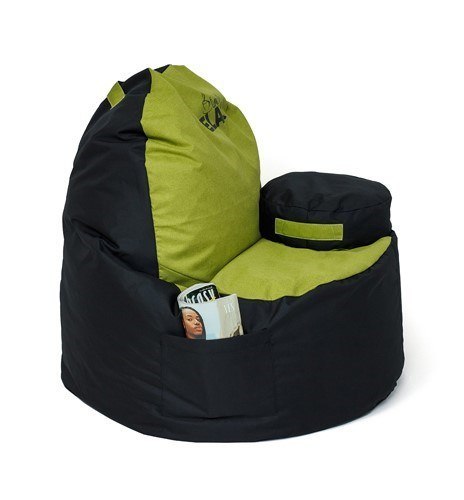 Go Gift Pufa worek sako COFFEE czarny-oliwka XXL 120x80 Go Gift Pufa worek sako COFFEE czarny-oliwka XXL 120x80