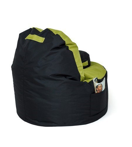 Go Gift Pufa worek sako COFFEE czarny-oliwka XXL 120x80 Go Gift Pufa worek sako COFFEE czarny-oliwka XXL 120x80