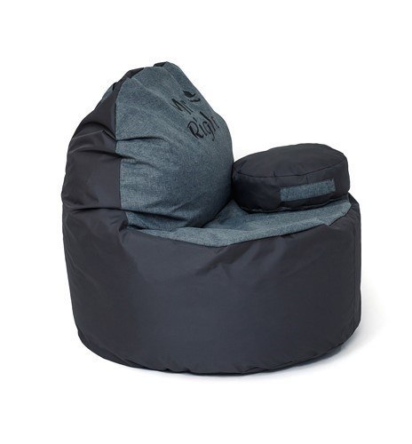 Go Gift Pufa worek sako COFFEE grafit-szary XXL 120x80 Go Gift Pufa worek sako COFFEE grafit-szary XXL 120x80