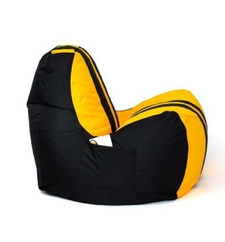 Go Gift Pufa worek sako FERRARI czarny-żółty XXL 140x100