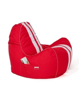 Go Gift Pufa worek sako FERRARI czerwony-biały XXL 140x100