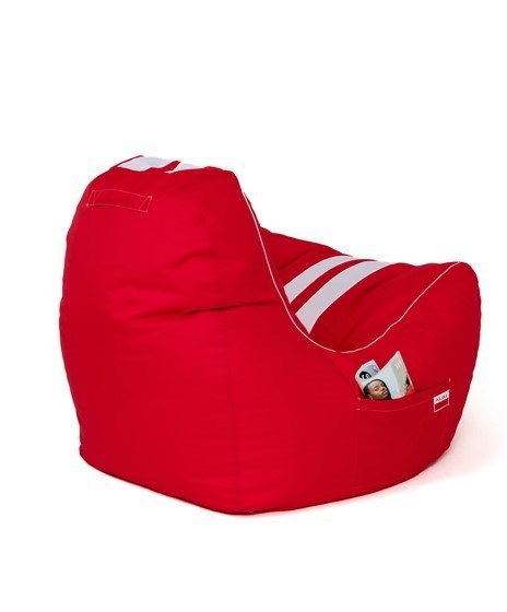 Go Gift Pufa worek sako FERRARI czerwony-biały XXL 140x100 Go Gift Pufa worek sako FERRARI czerwony-biały XXL 140x100