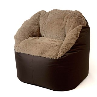 Go Gift Pufa worek sako FLUFFY cappuccino XXL 140x90