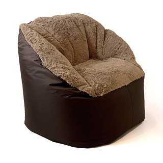 Go Gift Pufa worek sako FLUFFY cappuccino XXL 140x90