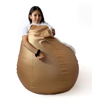 Go Gift Pufa worek sako GLAMOUR złoty XL 120x80