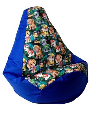 Go Gift Pufa worek sako GRUSZA DRUK chaber-psi patrol XXL 140x100
