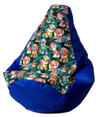 Go Gift Pufa worek sako GRUSZA DRUK chaber-psi patrol XXL 140x100