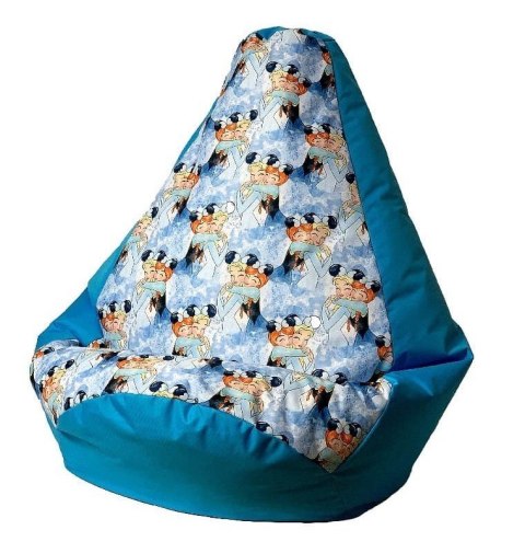 Go Gift Pufa worek sako GRUSZA DRUK niebieski-Kraina Lodu XXL 140x100 Go Gift Pufa worek sako GRUSZA DRUK niebieski-Kraina Lodu XXL 140x100