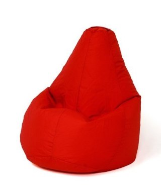 Go Gift Pufa worek sako GRUSZA czerwony XXL 140x100