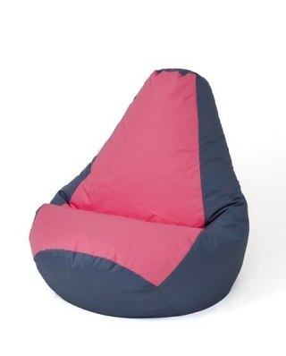 Go Gift Pufa worek sako GRUSZA fioletowy-różowy XXL 140x100