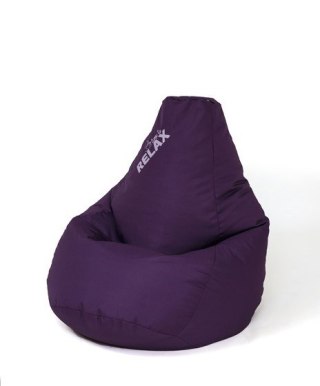 Go Gift Pufa worek sako GRUSZA granat XXL 140x100