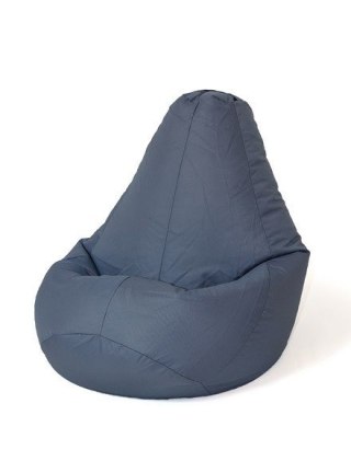 Go Gift Pufa worek sako GRUSZA szary XXL 140x100