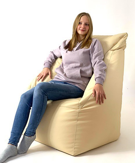 Go Gift Pufa worek sako KOMFORT kremowy XXL 140x90 Go Gift Pufa worek sako KOMFORT kremowy XXL 140x90