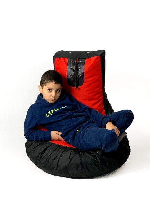 Go Gift Pufa worek sako RĘKAWICA BOKSERSKA czarny-czerwony XL 100x80 Go Gift Pufa worek sako RĘKAWICA BOKSERSKA czarny-czerwony XL 100x80