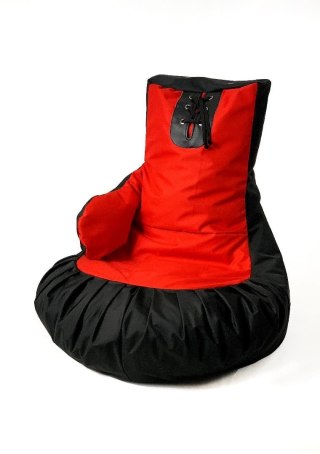 Go Gift Pufa worek sako RĘKAWICA BOKSERSKA czarny-czerwony XXL 130x90