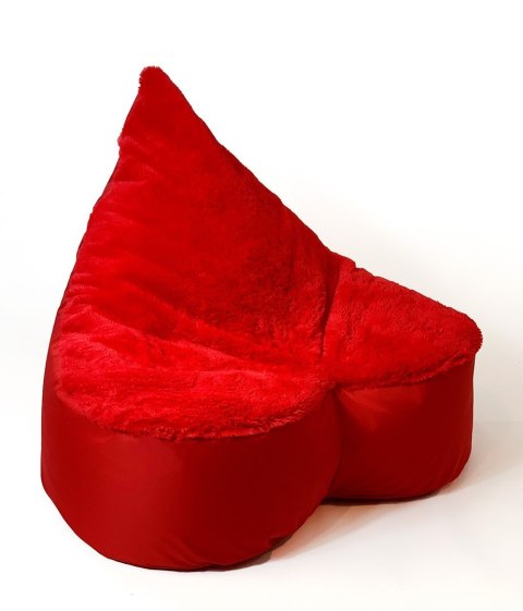 Go Gift Pufa worek sako SERCE czerwony XXL 140x100