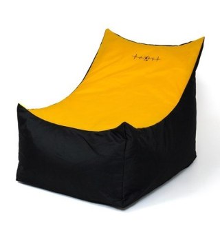 Go Gift Pufa worek sako TRON czarny-pomarańczowy XXL 140x90