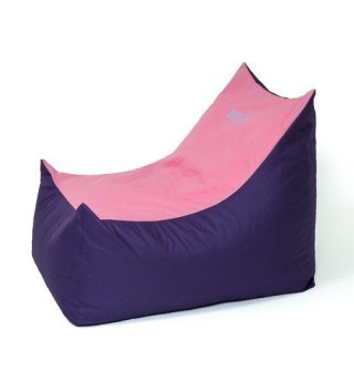 Go Gift Pufa worek sako TRON fioletowy-różowy XXL 140x90