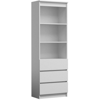 TOP E SHOP REGAŁ BIUROWY 3 SZUFLADY 3 PÓŁKA RS-60 BIAŁY OLIMP