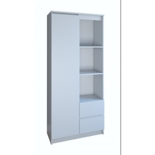 TOP E SHOP REGAŁ BIUROWY RS-80 BILY BIAŁY KOMPLET