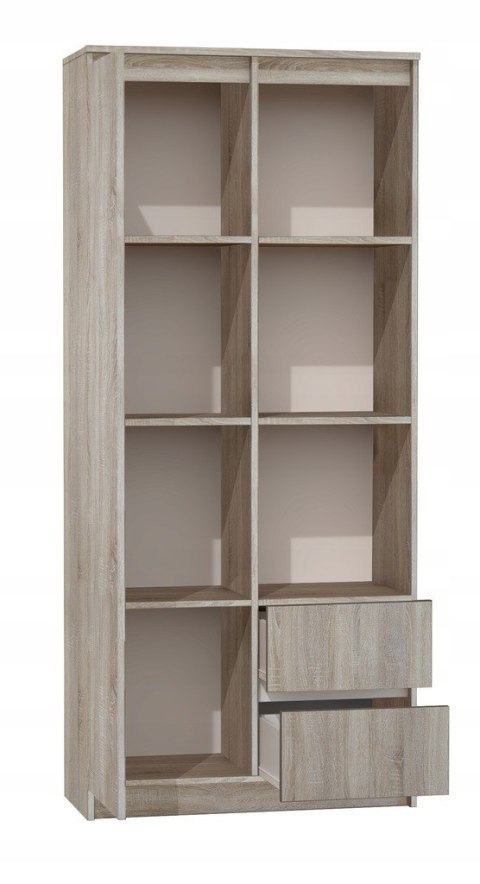 TOP E SHOP REGAŁ BIUROWY RS-80 BILY sonoma TOP E SHOP REGAŁ BIUROWY RS-80 BILY sonoma
