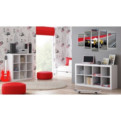 TOP E SHOP REGAŁ KALAX BIAŁY 1 x 1 TOP E SHOP REGAŁ KALAX BIAŁY 1 x 1