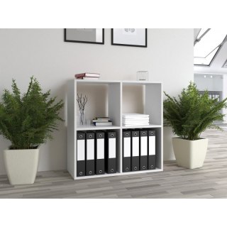 TOP E SHOP REGAŁ MALAX 2X2 BIAŁY