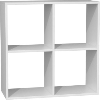 TOP E SHOP REGAŁ MALAX 2X2 BIAŁY