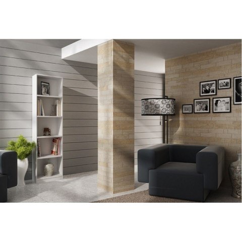 TOP E SHOP REGAŁ NA KSIĄŻKI 40 CM BIAŁY TOP E SHOP REGAŁ NA KSIĄŻKI 40 CM BIAŁY