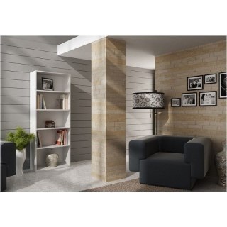 TOP E SHOP REGAŁ NA KSIĄŻKI 60 CM BIAŁY